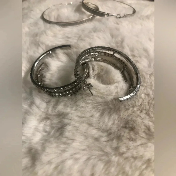 Bling Hoop Earrings Bundle Offers Welcomed - Picture 6 of 7